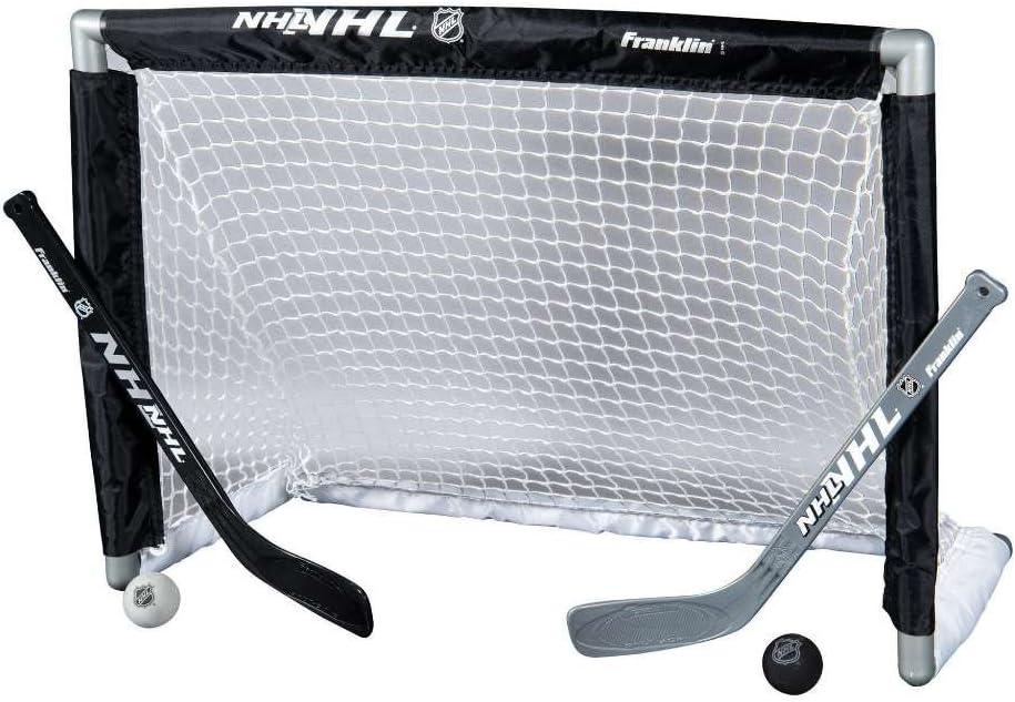 Franklin Sports NHL Mini Hockey Goal Set