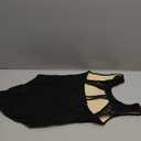 Phineein Girls Sleeveless Ballet Gymnastics Leotards Kids Athletic Crisscross Mesh Back Dancewear Unitards (12-14, Heart Mesh Black)