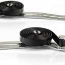 For Ford Pickup 1990 91 92 93 94 95 96 1997 Hood Hinge Driver and Passenger Side | Pair | Steel | Replacement for FO1236103, FO1236104 | 615343329291, F4TZ16826B, 615343329307, F4TZ16826A