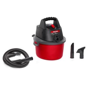 CRAFTSMAN CMXEVBE17250 2.5 Gallon 2.5 Peak HP Wet Dry Vac, Portable Shop Vacuum Wet and Dry with Filter Bag, Hose and Attachments for Cleaning in the Home