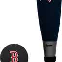 Franklin Sports MLB Jumbo Foam Baseball Bat + Ball Sets - Kids Oversize Foam Baseball Bats + Soft Baseballs - Indoor + Outdoor Youth Baseball Toy - MLB Team Baseball Bat + Ball Sets, 21-Inch, Boston Red Sox