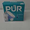 PUR Plus 11-Cup Water Pitcher, 1 Lead-Reducing Filter, Cleaner, Great-tasting Water, Dishwasher Safe, Powerful Filtration, Filter Change Light Indicator, LockFit Cap Design - White