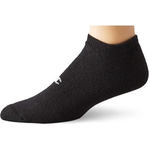 Champion Men's Double Dry Size 6 to 12, Cotton-Rich No Show Socks (Pack of 6 Pair)