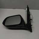 Left Driver Side Mirror Compatible with Toyota Sienna 2013-2017 Heated, with Blind Spot Detection, Power Glass, Manual Folding, 6H6P, Door Mirrors Black Replace# 87940-08113, TO1320301