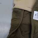 ASENKU Dog Coat, Dog Winter Jackets with Fleece Turtleneck, Windproof, Reflective Pet Snow Jacket for Cold Weather, Coats for Large Size Dogs Army Green, XXL