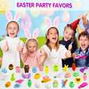 Easter Egg Fillers - 30 Pack Kawaii Mochi Squishy Toys for Easter Basket Stuffers, Mini Cute Squishies Squeeze Toy Easter Party Favors, Easter Gifts for Kids Classroom Prizes School Rewards