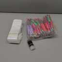 DIY Beadable Pen Kit – 50 Plastic Ballpoint Pens with Refills & Bags, Beads Not Included – School Supplies, Office Accessories & Craft Gifts for Students & Teachers (Multicolor)