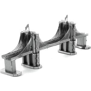 Fascinations Metal Earth Brooklyn Bridge 3D Metal Model Kit