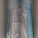 2 Pack License Plate Frames for Women, Sparkly Rhinestone Diamond Car Accessories with Glitter Crystal Caps (Blue2PCS)