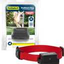 PetSafe Stubborn Dog Pet Fence Receiver Collar Only - In-Ground Containment Collar, Waterproof - Tone, Vibrae & Static Correction for Dogs 8lb and Up - From The Parent Company of INVISIBLE FENCE Brand