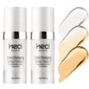 Color Changing Foundation Liquid Base,2 Pack Travel Size,Improves Uneven Skin Tone, Lightweight & Lasting,Make up for Concealer Cover Cream,Nature Finish for All Skin 0.42 oz, Light