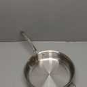 All-Clad D3 3-Ply Stainless Steel Saut Pan with Lid & Handle 3 Quart, Induction, Oven Broiler Safe 600F, Multi-Cooktop, Deep Frying Pan, Everyday Pan, Skillet, Pots and Pans, Cookware, Kitchen Silver