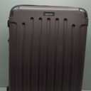 Kenneth Cole REACTION Renegade Luggage Expandable 8-Wheel Spinner Lightweight Hardside Suitcase, Midnight Plum, 28-Inch Checked