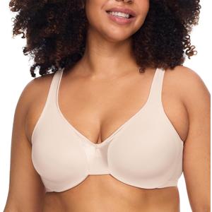 Warner's Womens Signature Support Cushioned Underwire for Support and Comfort Underwire Unlined Full-Coverage Bra 35002a (44D)