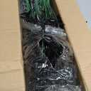 RECUTMS 12 Bundles Artificial Flowers Outdoor UV Resistant Outdoors Fake Plants Faux Plastic Flower in Bulk for Hanging Planters Outside Porch Vase Home Window Decoration(Black)