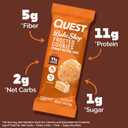 Quest Nutrition Frosted Protein Cookies Twin Pack, Peanut Butter Flavored, 1g Sugar, 11g Protein, 2g Net Carbs, Gluten Free, 16 Cookies