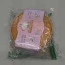 Dumpling Squishy,Giant Glitter Dumpling,Mystery Squishy Dumplings Box,Jumbo Squishy Toy with Steamer Box,Soft Squeeze Decompression Dough,Easter Basket Stuffers (Pink)