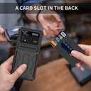 Phone Case for Xiaomi Poco M4 Pro 4G Case, MZB0B5VIN Case with Screen Protector, Wallet Detachable Credit Card Holder Built-in Stand Protective Phone Cover for Xiaomi Poco M4 Pro 4G Black