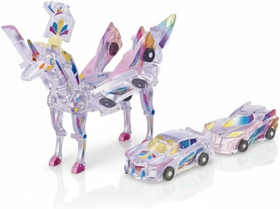 2-in-1 Transformation Car Toy - Magnetic Collision Robot Cars for Kids | Fun Collision Transformation Toy for Boys & Girls | Birthday