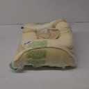 Baby Feeding Pillow, Anti Overflow Feeding Pillow for Reducing Spit-Up, Safety Nursing Pillow, Baby Lounger Reflux Wedge Breastfeeding, Removable Top and Bottom, Yellow