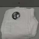 NICETOWN White Sheer Linen Curtains for Living Room 84 inch Length 2 Panels Set, Grommet Semi Sheer Privacy with Light Filtering Flax Window Treatments for Bedroom, W52 x L84