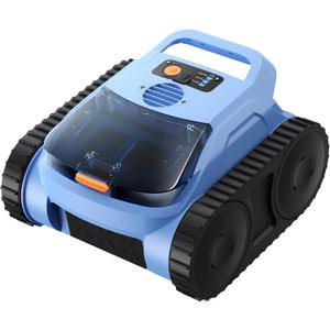 SAT20 Cordless Robotic Pool Cleaner,Automatic Robotic Pool Vacuum for Inground Pools,Spa Pool Robot Cleaning up to 2150 Sq.ft for Floor, Wall Climbing, Waterline, 4800GPH Suction, 180min Battery Life