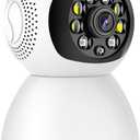 Home Security Camera, Tuya 2MP Indoor Pan-Tilt Smart Camera for Baby & Pet with Motion Tracking, 2-Way Audio, IR Night Vision, Siren, 2.4GHz /5.8GHz WiFi