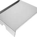 Stainless Steel Drip Tray Heat Baffle Replacement for Traeger BAC012, BCA070, BBQ07C, Pro 22, Pro 575, Newer Lil' Tex, Lil' Tex Elite, Lil' Tex Pellet Smoker Grills Parts  Heat Diffuser for Grills