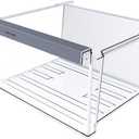 Upgraded W11162443 Refrigerator Crisper Drawer Compatible with Whirlpool Crisper Drawer W11046494 Whirlpool Fridge Drawer Maytag Refrigerator Drawer Parts WRS325SDHZ WRS315SDHZ WRS315SDHM Drawers