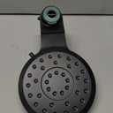 Moen Engage Matte Black 2.5 GPM Handheld Showerhead and Rain Shower 2-in-1 Combo Featuring Magnetic Docking System and Metal Hose, 26009BL