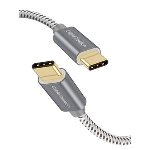 CableCreation USB C to USB C Cable 3FT,10Gbps SuperSpeed USB C Data Cable, 4K Video Monitor Cable, 100W PD Fast Charger Cord for External SSD MacBook iPad Pixel Galaxy iPhone 15 16 Pro Max Plus