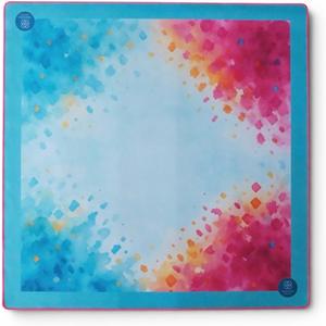 American Mahjong Mat 31.5" x 31.5" Table Mat, Canvas Bag, POP Colorful Vibrant Design