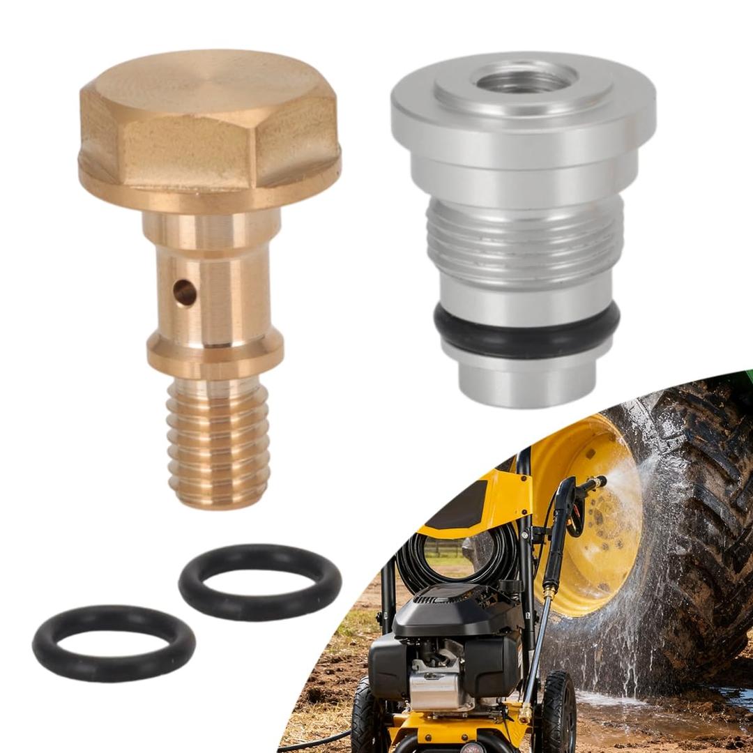 7115203BBK for DeWalt DXPW3224 | DXPW3224i | DXPW3324 | DXPW3324i Idle Down Valve Banjo Bolt Kit