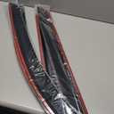 4 Pieces Tape-on Extra Durable Rain Guards Fit for 2025 2026 GMC Terrain,Window Deflectors,Window Visors (Smoke Black)