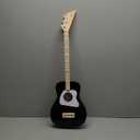 Loog Pro Acoustic kids Guitar 3-strings Ages 6+ Learning App and Lessons Included Black