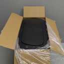 TIPGO Automatic Motion Sensor Bathroom Trash Can with Lid, 2.6 Gallon Touchless Trash Bin, Smart Garbage Can Plastic Slim Wastebasket for Bedroom, Office, Dorm (Black)