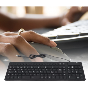 Digital Innovations 4250400 Easy View USB Keyboard Large Print Keys (Black)
