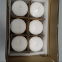 Candle Charisma White Pillar Candles Bulk Pack of 6  (3x4 Inch) Long-Lasting 70-Hour Burn, Dripless & Smokeless  Perfect for Hassle-Free Decor at Weddings, Fall Table Centerpieces & Special Events