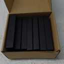 10 Pack Black Wood Place Card Holder - Events Party Tabletop Sign Holder - Table Place Cards - Table Sign Stand - Stands for Name Cards for Wedding, Party, Birthday. (Thick Slot 10pcs Black Wood)