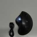 seenda Wireless Trackball Mouse, Bluetooth - Ergonomic Rollerball Mouse Rechargeable, 3 Device Connection Optical Mice Adjustable DPI Thumb Control Mice Compatible for Mac/Android/Windows-Black