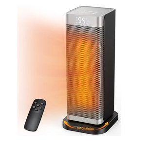 Space Heaters for Indoor Use, 1500W Electric Heater with Thermostat, 70° Oscillation, Remote Control, 3 Modes, 12H Timer, Portable Heater for Bedroom, Office, Home