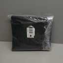 NICETOWN Pitch Black Solid Thermal Insulated Grommet Blackout Curtains/Drapes for Bedroom Window (2 Panels, 42 inches Wide by 63 inches Long, Black)