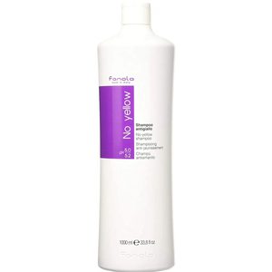 Fanola No Yellow Purple Shampoo - Purple Color Depositing Shampoo for Blondes, Bleached & Grey Hair - Formulated with Violet Pigment to Remove Brassy Tones from Hair (33.8 Fl oz)