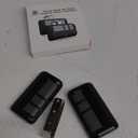 2 for Chamberlain LiftMaster Craftsman Garage Door Opener Remote 893LM 893Max 971LM Universal (Black)