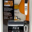 Slick Shotz 25 Pcs Heat Sealed Plastic Flask Kit for Liquor  3oz Leak Proof Drink Pouches for Alcohol with Heat Sealer and Mini Marker  Ideal for Cruises, Concerts, Flights, Events and Travel