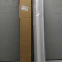 Joydeco No Tools No Drill Window Blinds for Indoor Windows, Blackout Shades Cellular Shades Cordless, No Drill Blinds for Windows, Window Shades for Home, Bedrooms, Doors (White, 28" W x 64" H)