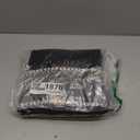 BTTN Extra Long Shower Curtain, 72x84 Inch Long Boho Tassel Linen Fabric Shower Curtain Set with Plastic Hooks, Large Modern Farmhouse Country Decorative Shower Curtain for Bathroom, Black and White