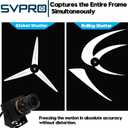 SVPRO Global Shutter USB Camera - 1200P 90FPS High Speed with 2.8-12mm Zoom Lens, Manual Focus Close-up Webcam for Golf Swing, Industrial Camera - USB Plug and Play