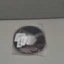 Rubber Weather Stripping Door Seal Strip, Self-Adhesive Door Weather Stripping Strip, Soundproof D Shape Waterproof Weather stripping for Door Frame Windows Insulation (23ft,Black)