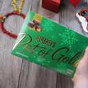 HERSHEY'S Christmas Pot of Gold Milk Chocolate Caramel Truffles Box, Candy Gift Set, 24 Total Pieces, 8.75 Ounces (EXP 05/01/25)